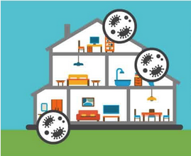 "Comprehensive whole-house mold testing process being conducted by certified professionals. The assessment aims to identify and address potential mold issues throughout the entire residence, ensuring a thorough evaluation for optimal indoor air quality."